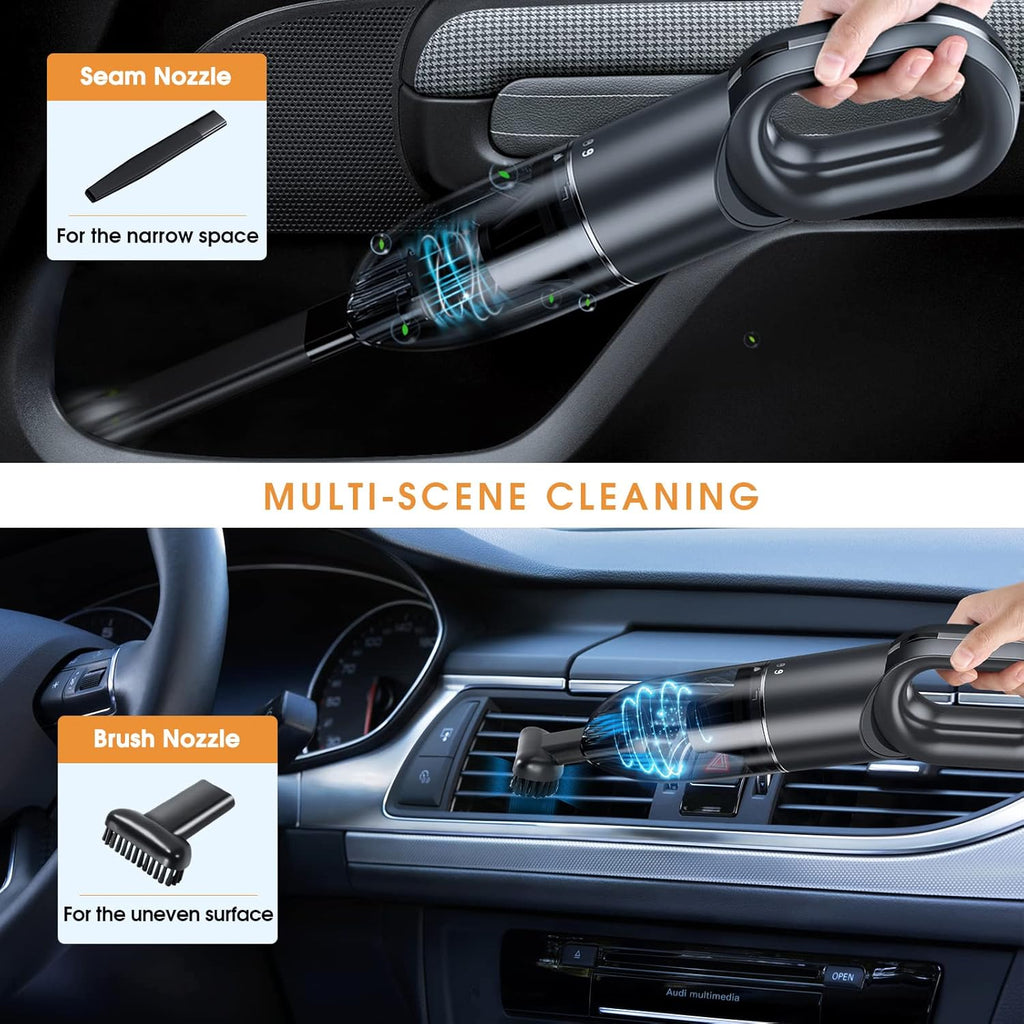 Gray Cordless Handheld Car Vacuum C77141