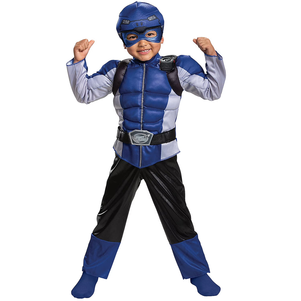 Blue Ranger Muscle Toddler Halloween Costume H305896