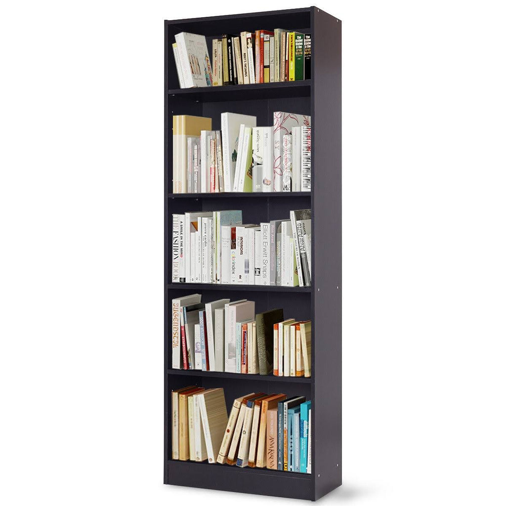 5 Tier Storage Shelf Bookcase J611
