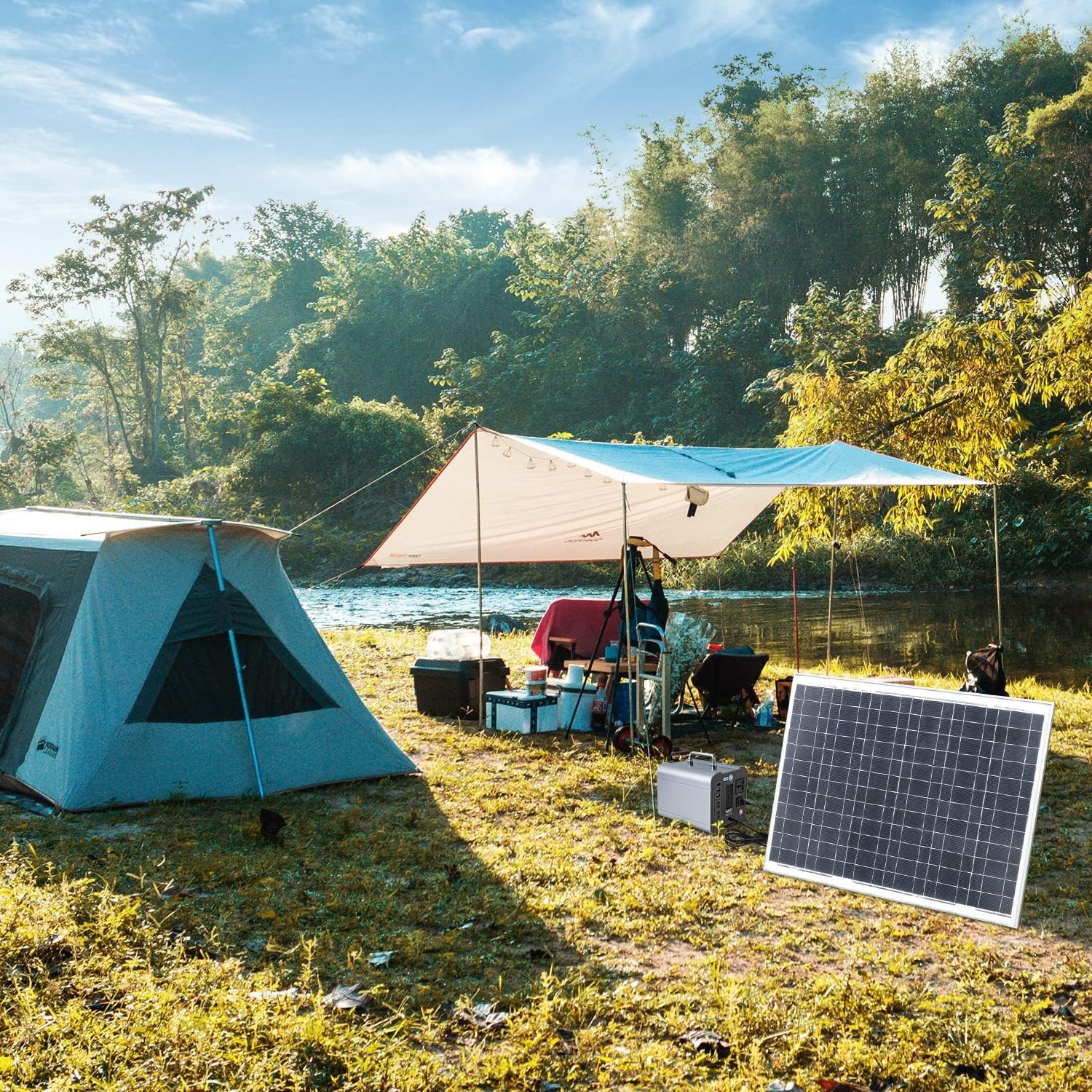 Portable Power Station 500W Lithium Battery Q22402