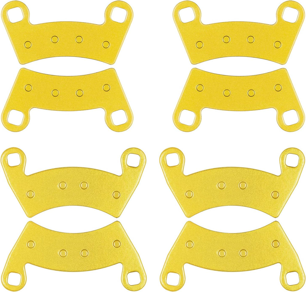 Brake Pads Front and Rear (4 Set) Pack of 2 G34810