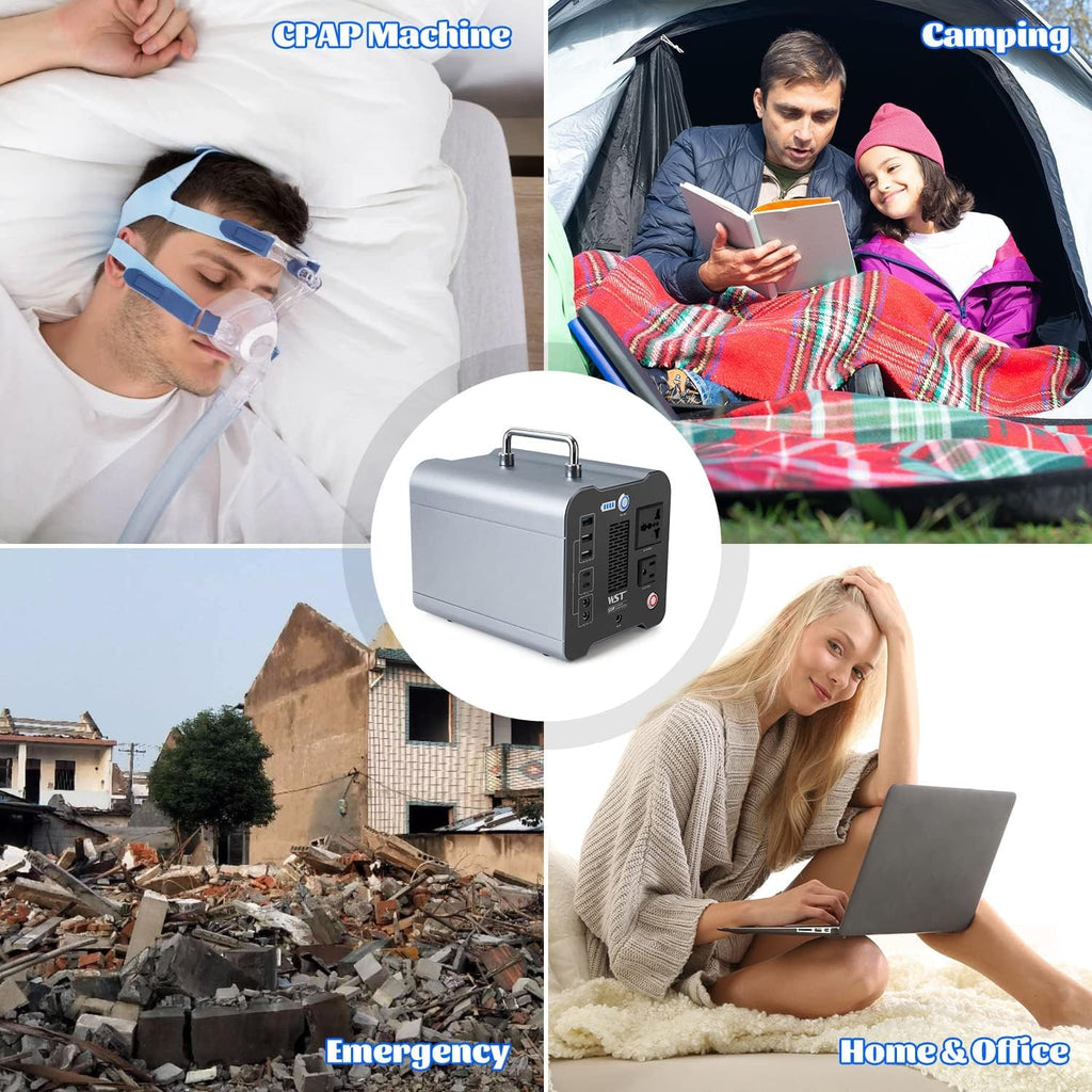 Portable Power Station 500W Lithium Battery Q22402
