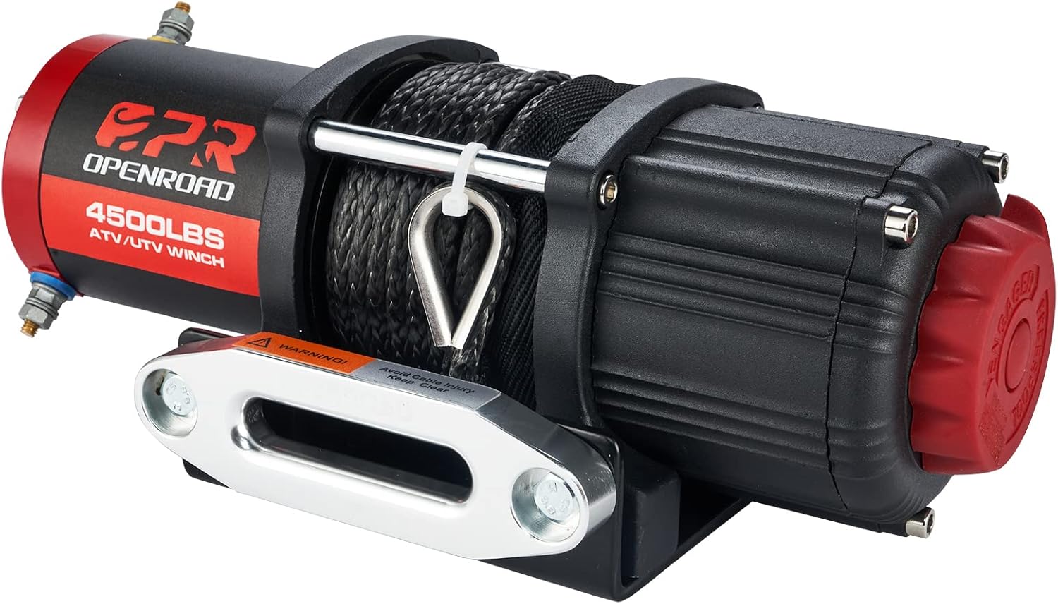 4500lbs 12V Electric Winch with Steel Cable and Wireless Remote Control V447