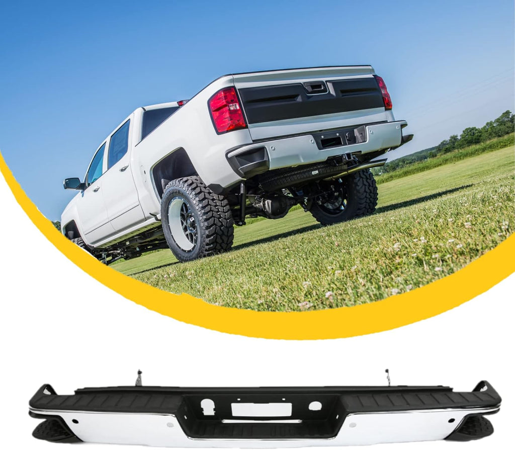 Chrome Aluminium Alloy Rear Step Bumper F38639