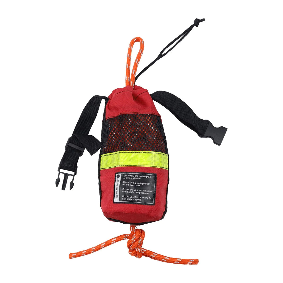 Throw Bag Kayaking High Visibility Throwable Reflective Marine Lightweight Throw Rope I214