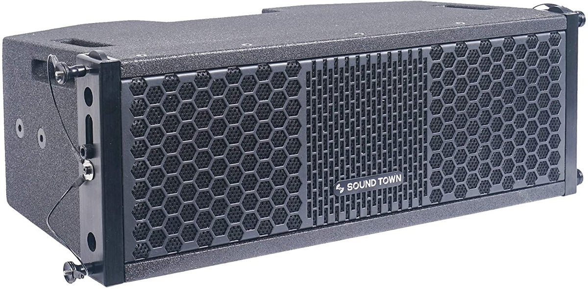 Line Array System with 10-inch Subwoofer and Four Dual 5-inch Speakers, Black S380185