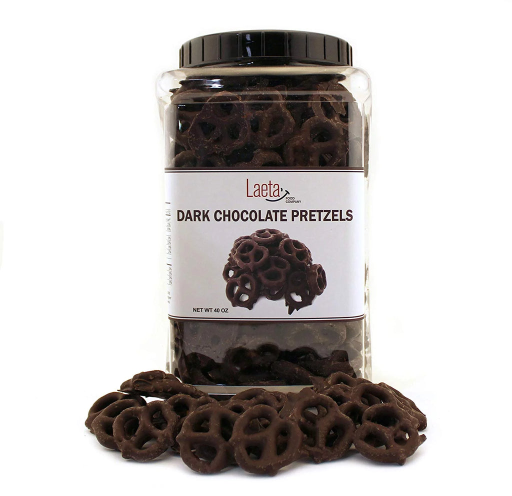 Dark Chocolate Covered Salted Pretzels, 40 Ounces V912196