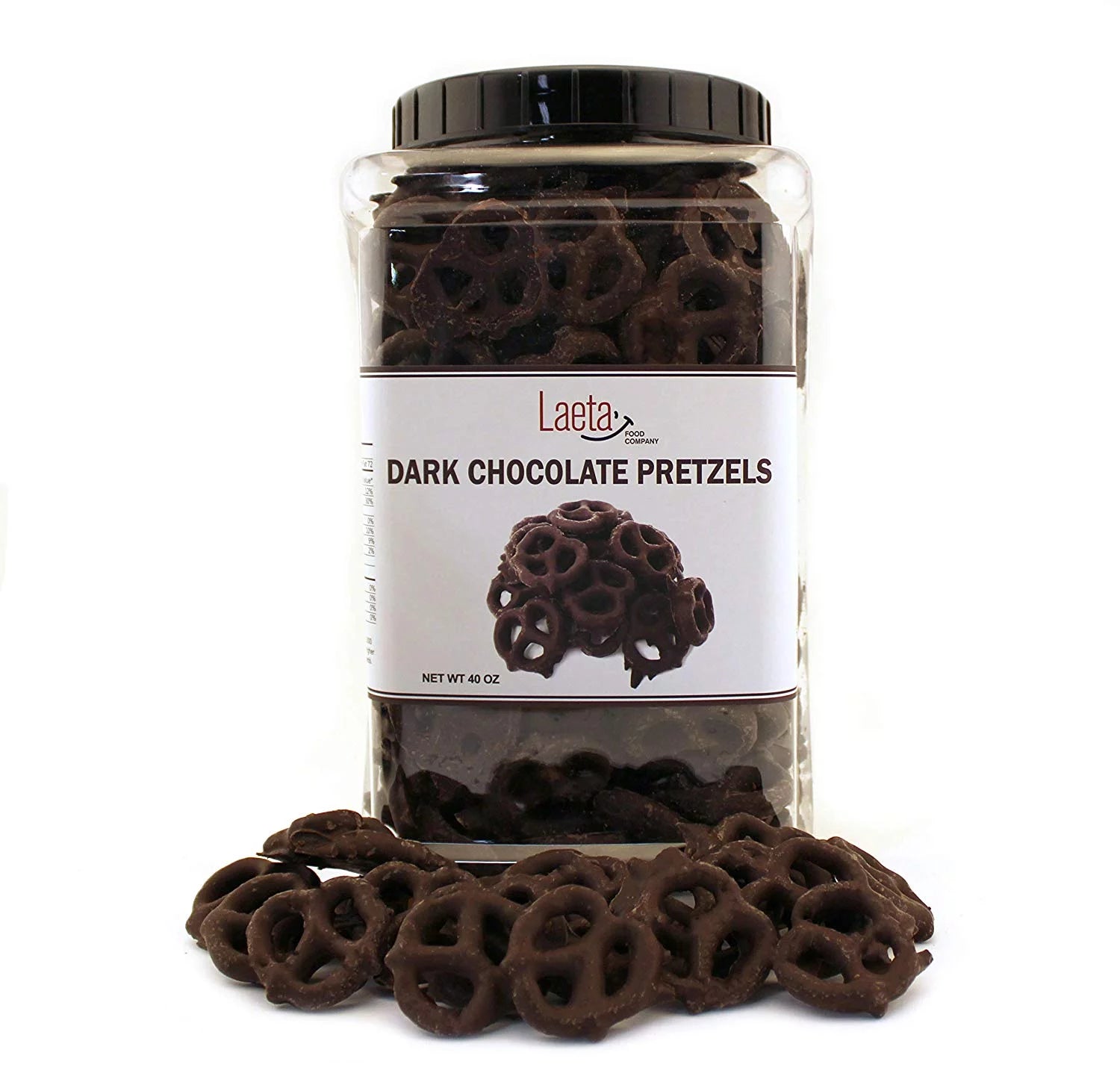 Dark Chocolate Covered Salted Pretzels, 40 Ounces V912196