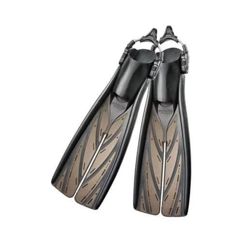 Red Medium Split Fins J3324