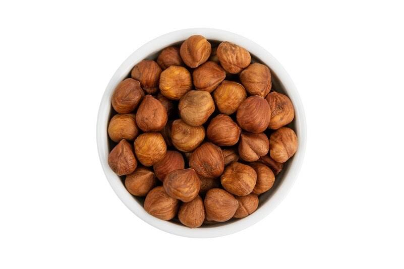 Unsalted Roasted Hazelnuts - 5 Pounds R562
