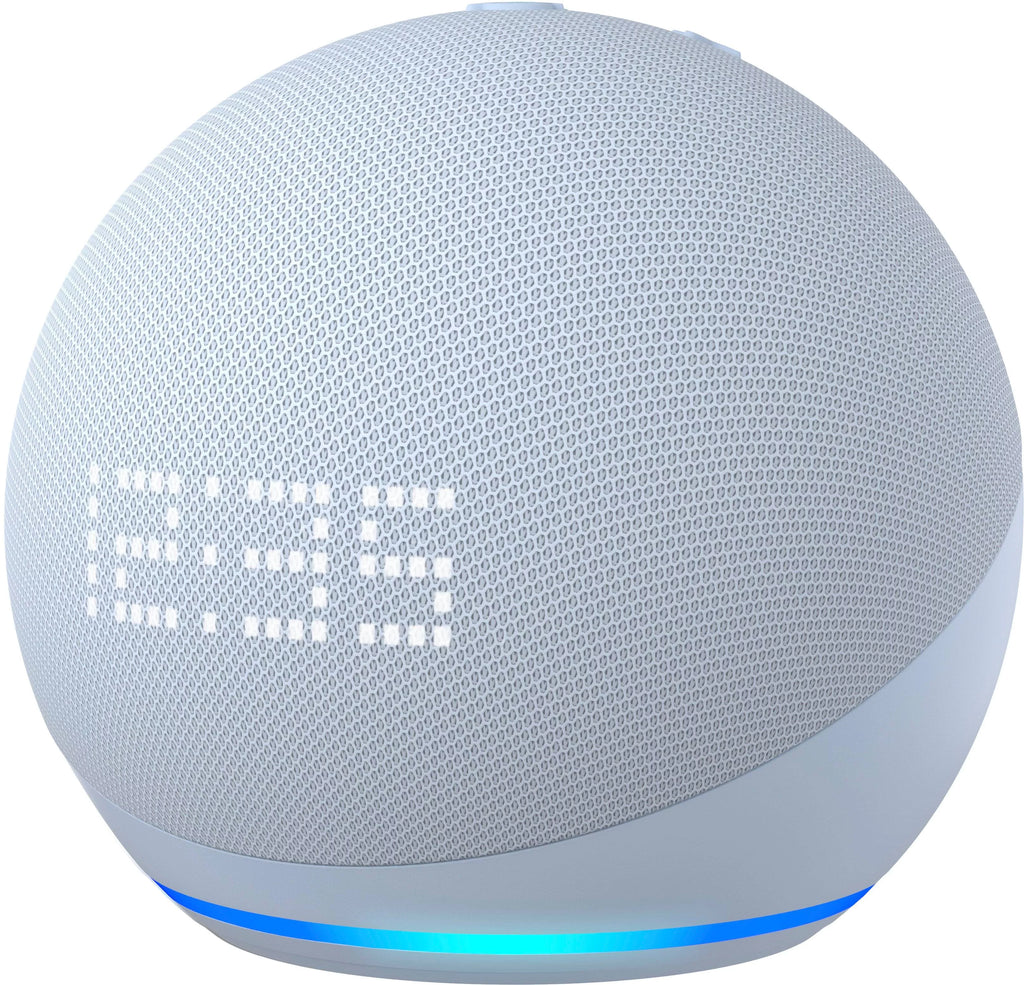 Cloud Blue Smart Speaker with Clock A204007