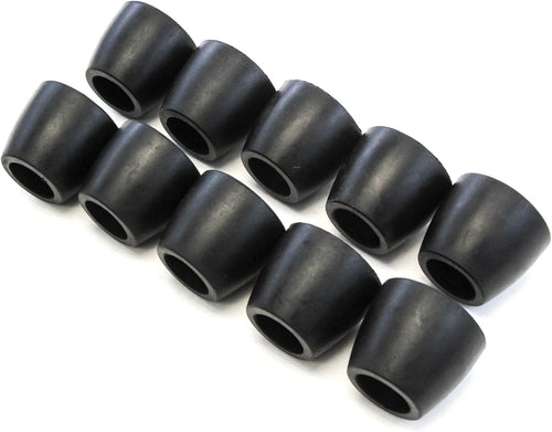 10 Rubber Bumpers Trailer Compatible with Ramp Door Truck 2 Inches Thick Cone Replacement Cargo Stop Pack of 2 T7273