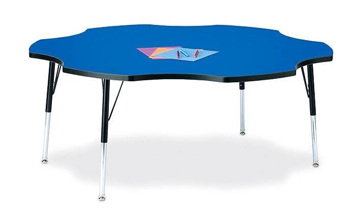 Black Edge Six-Leaf Table U978526