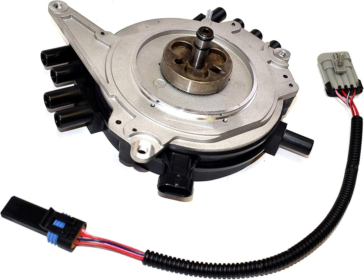 Black Cap Distributor 8 Cylinders Pack of 2 Z715