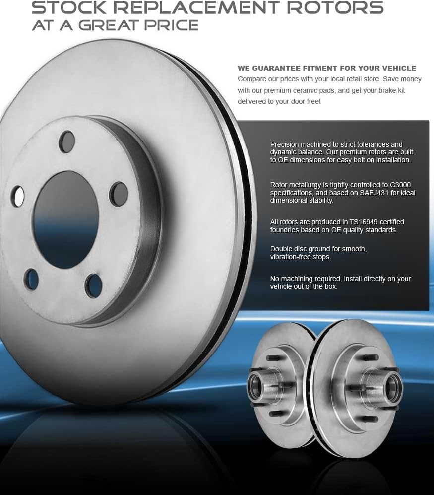 Brake Disc Rotors and Metallic Brake Pads G38639