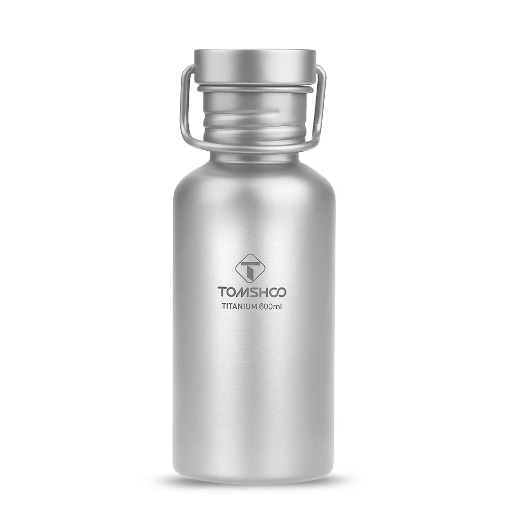 600ml Full Titanium Water Bottle with Silicone Seal F814257