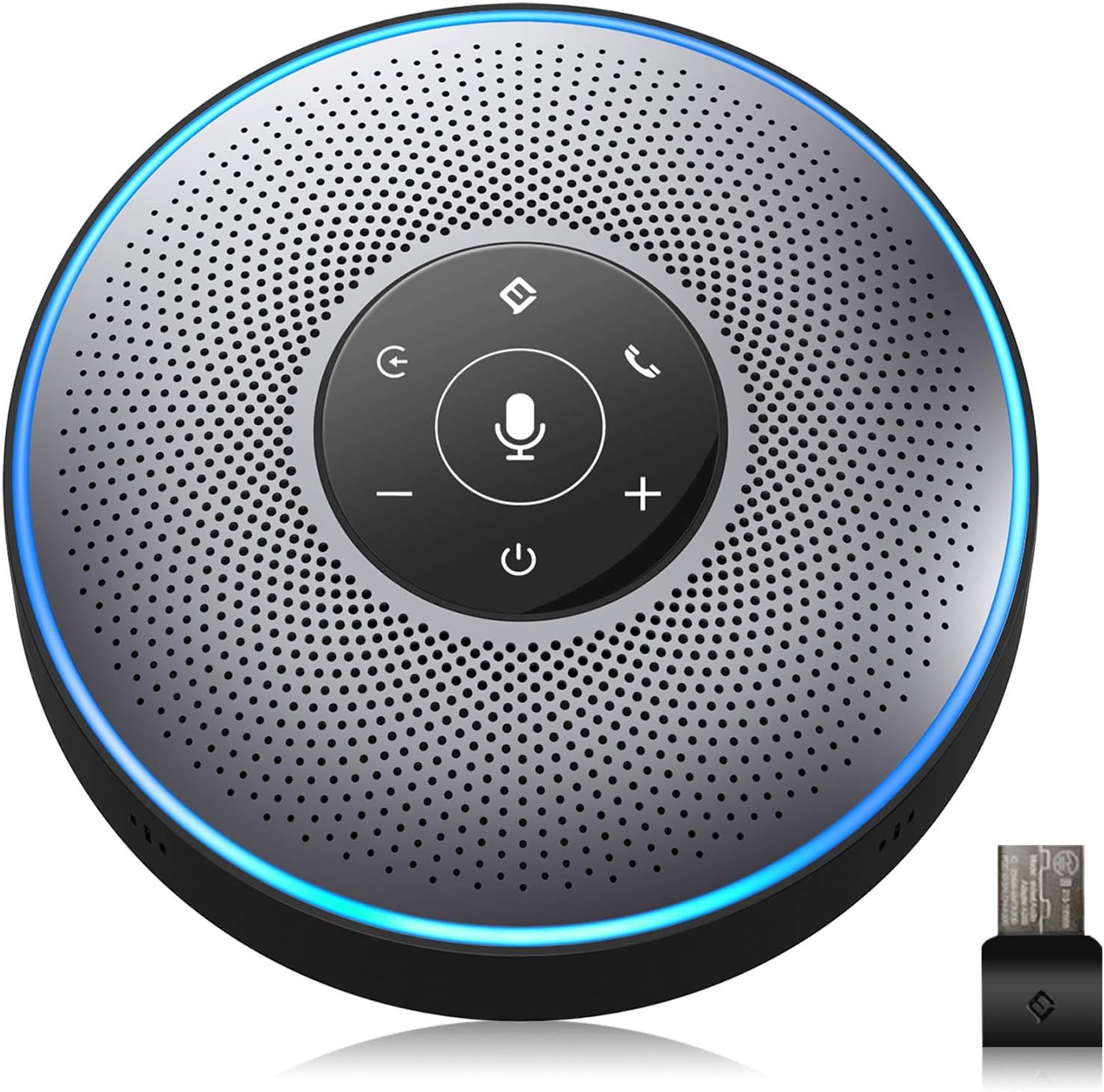 Black Conference Speaker with 4 Microphone M21663