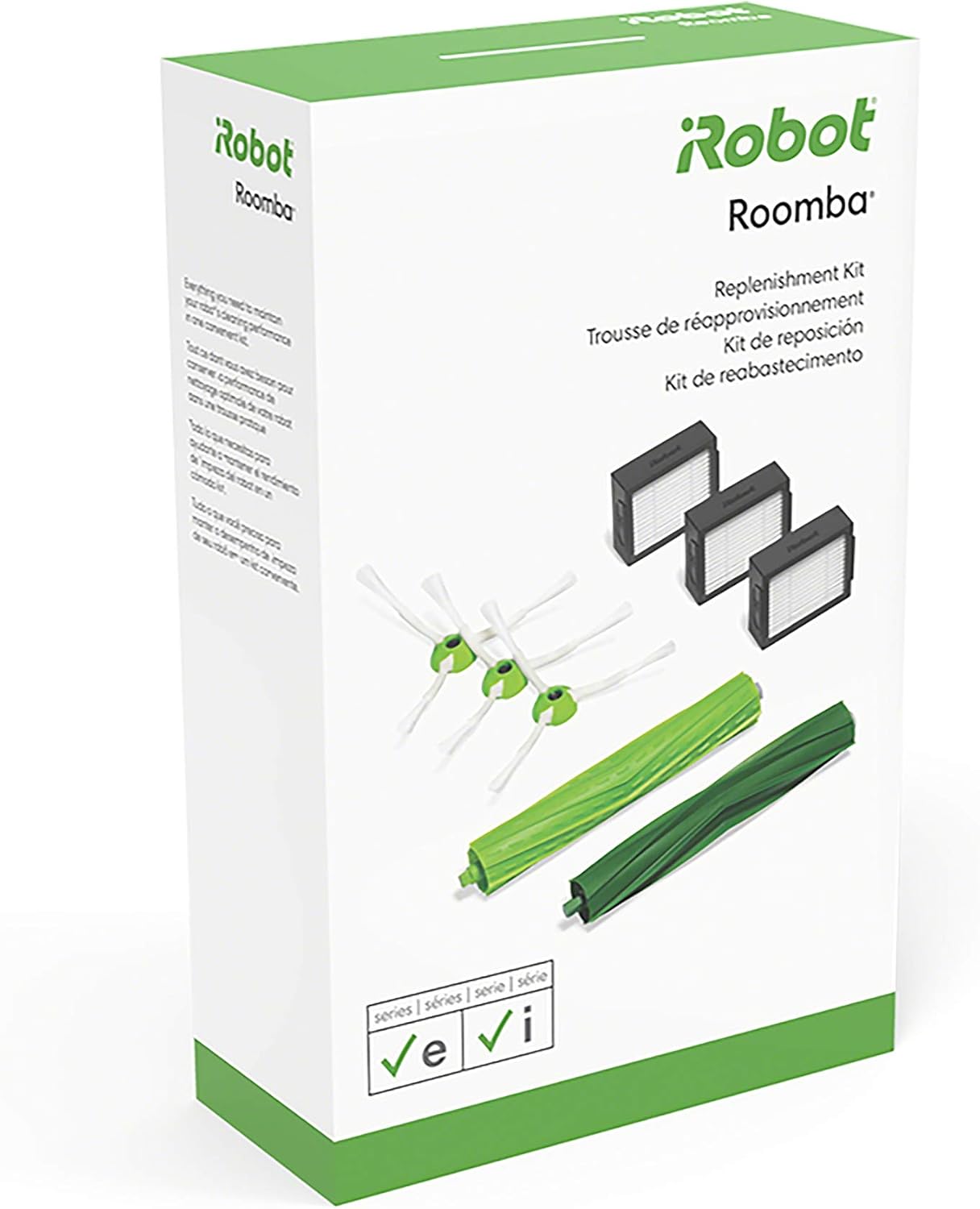 Replenishment Kit with 3 Filters, 3 Brushes, and 1 Set of Rubber Brushes R9306