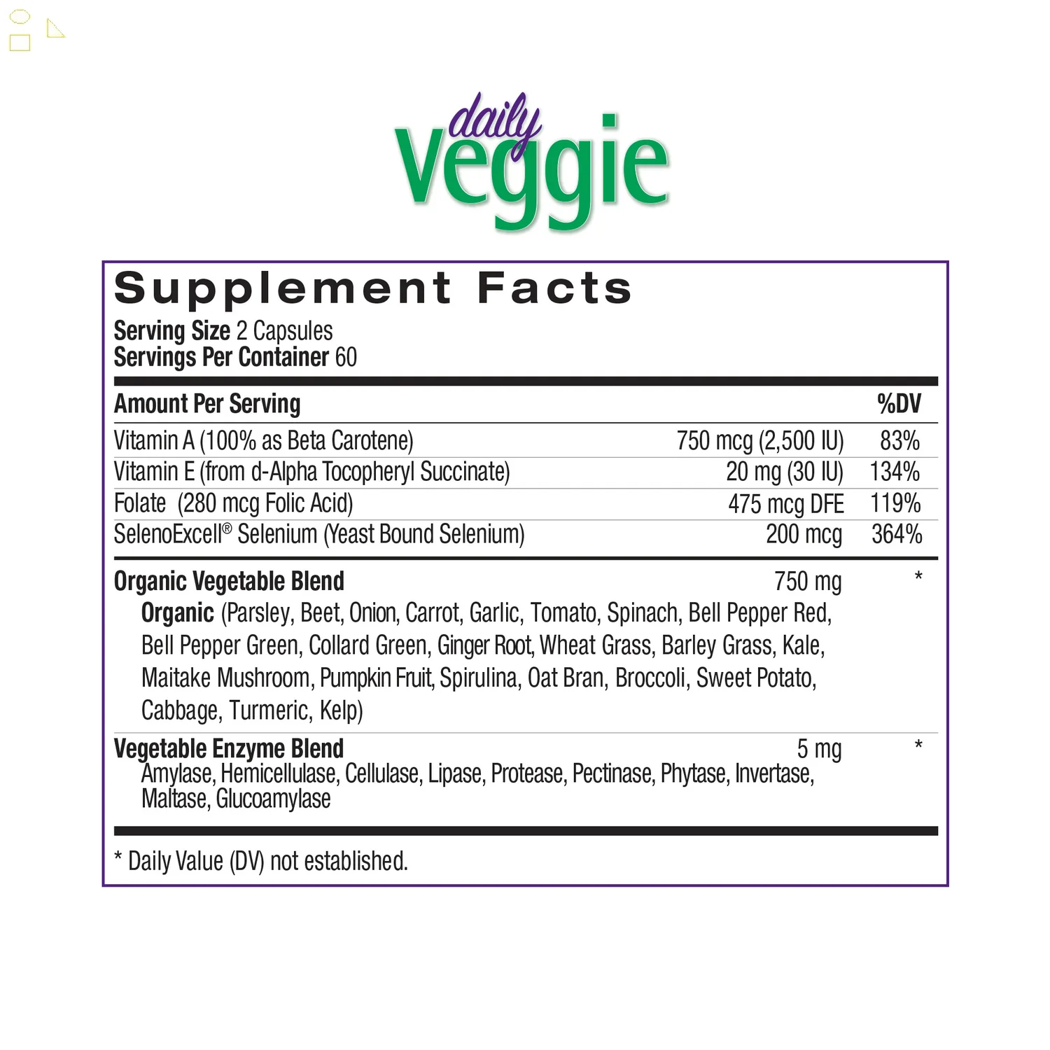 240 Capsules Fruit & Veggie X442915