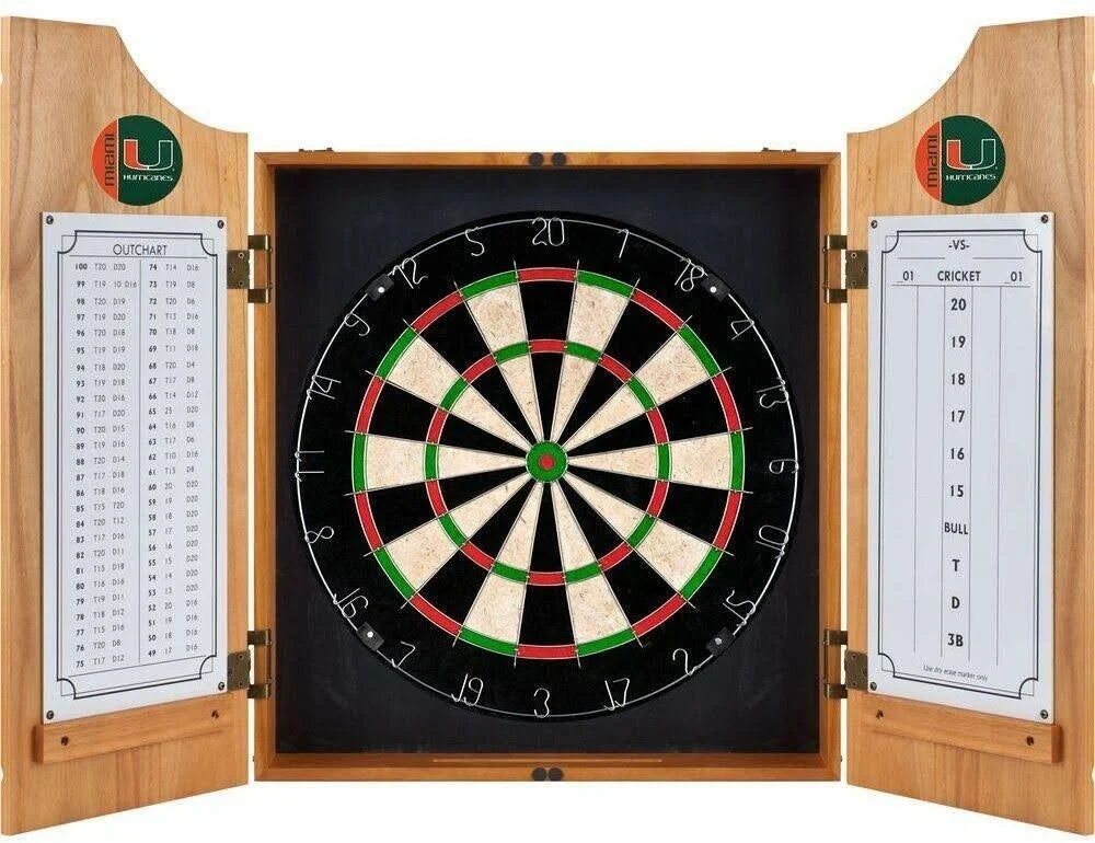 Wood Dart Cabinet Set H59666