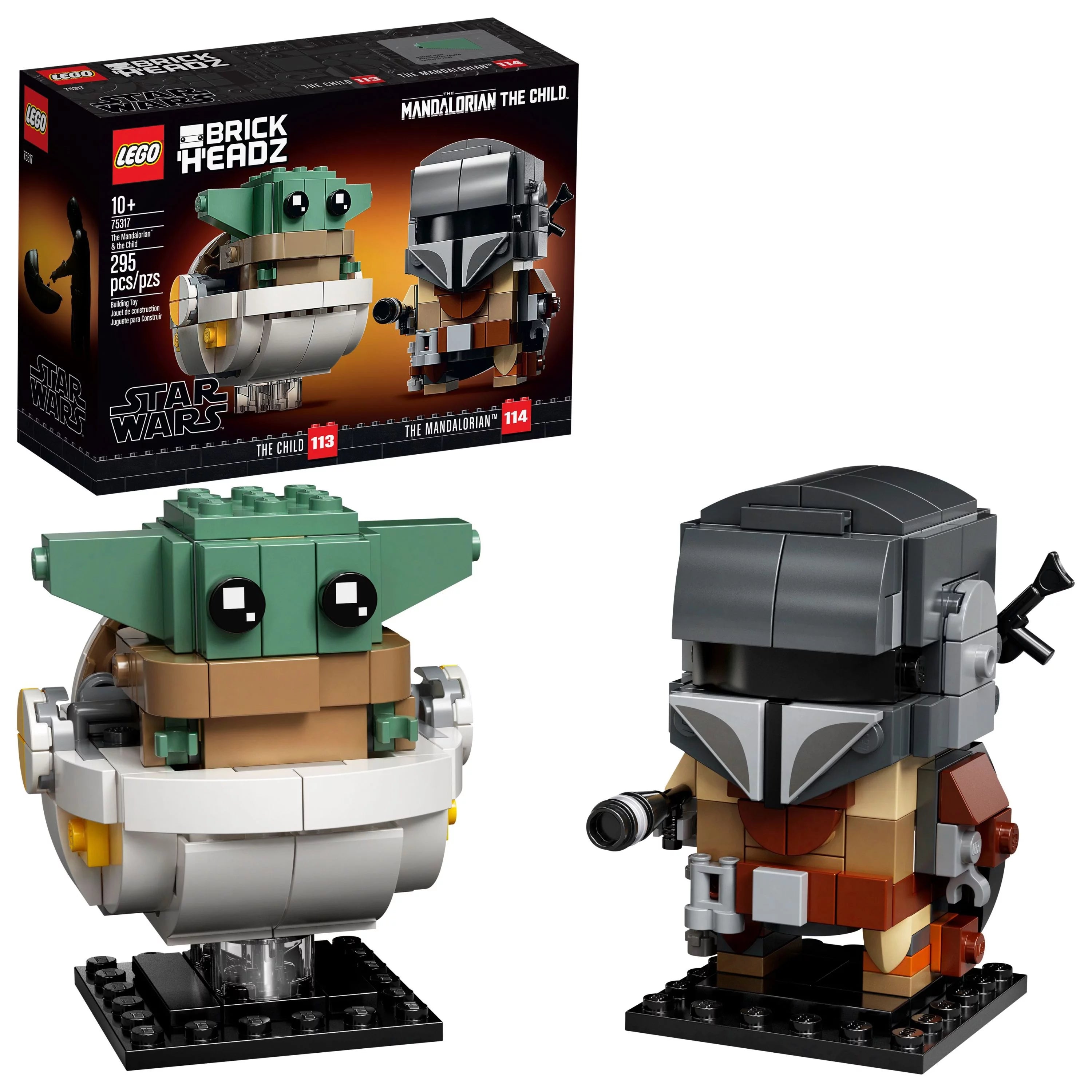 LEGO BrickHeadz Star Wars The Mandalorian & The Child Building Toy X467
