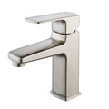 Brushed Nickel Single Hole Bathroom Faucet V31962