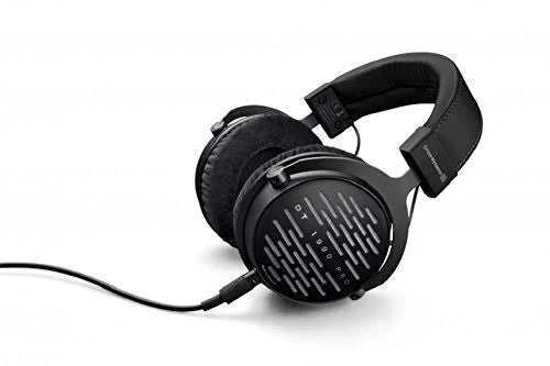 DT 1990 Pro Open Studio Headphones with Hard Case and 25ft Headphone Extension Cable V906345