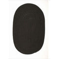 Black Runner Rug V599