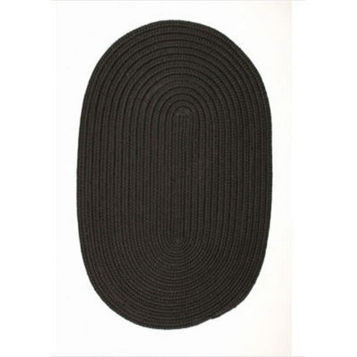 Black Runner Rug V599