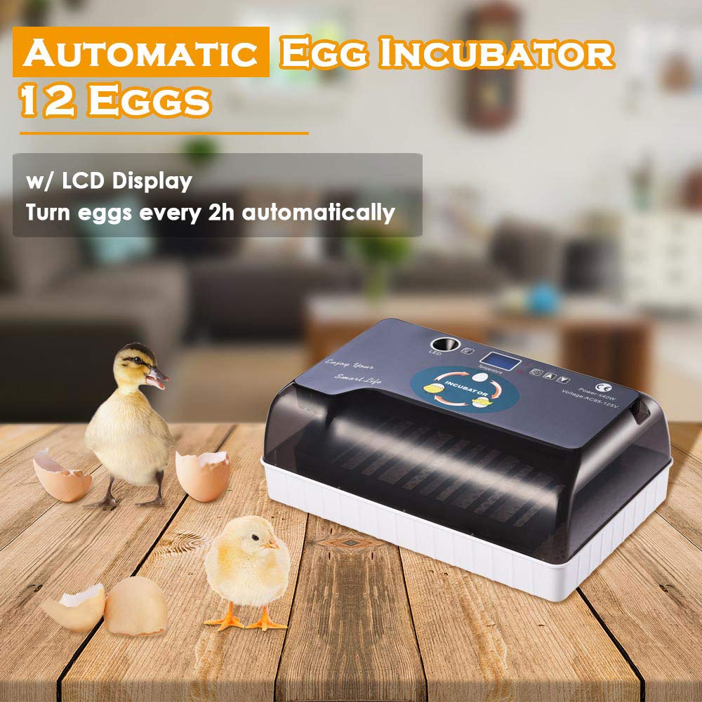 9-35 Eggs Automatic Incubator Digital Poultry Hatcher R430854