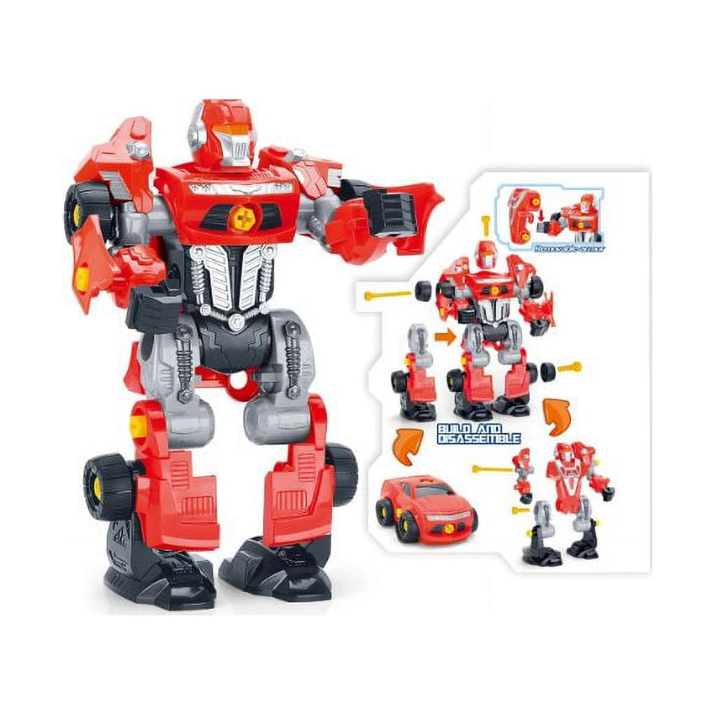 Red Take-A-Part Robot Toy Playset E96579