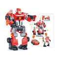 Red Take-A-Part Robot Toy Playset E96579