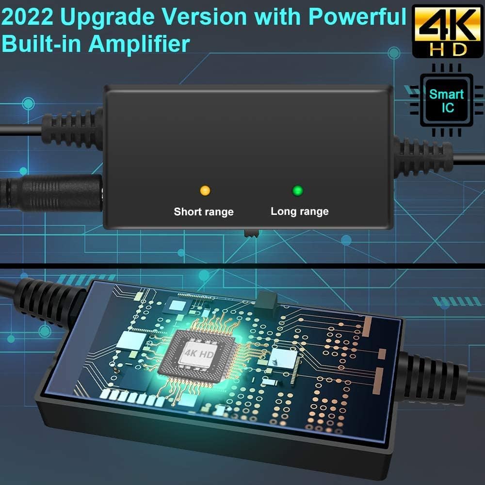 HD TV Antenna with Smart Amplifier Signal Booster P1943