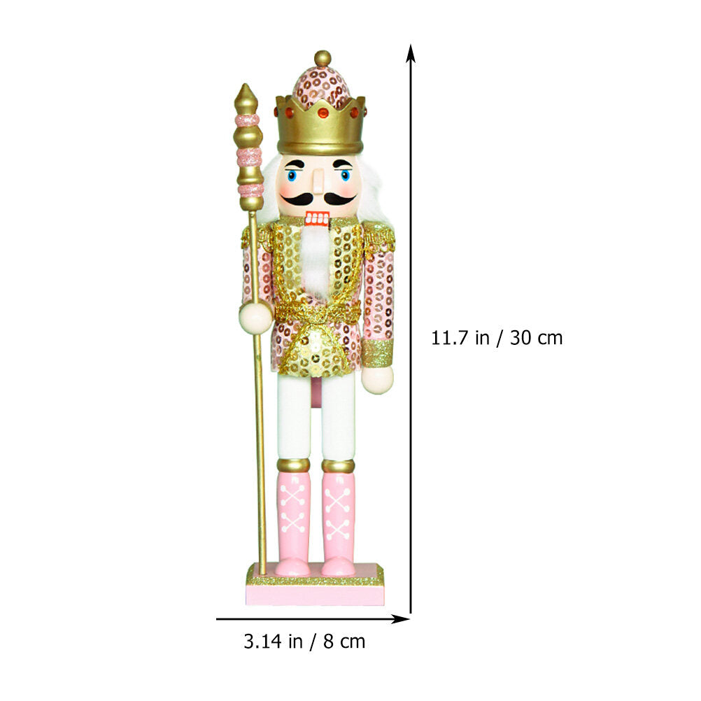 Small Wooden Nutcracker Doll Decor H11115