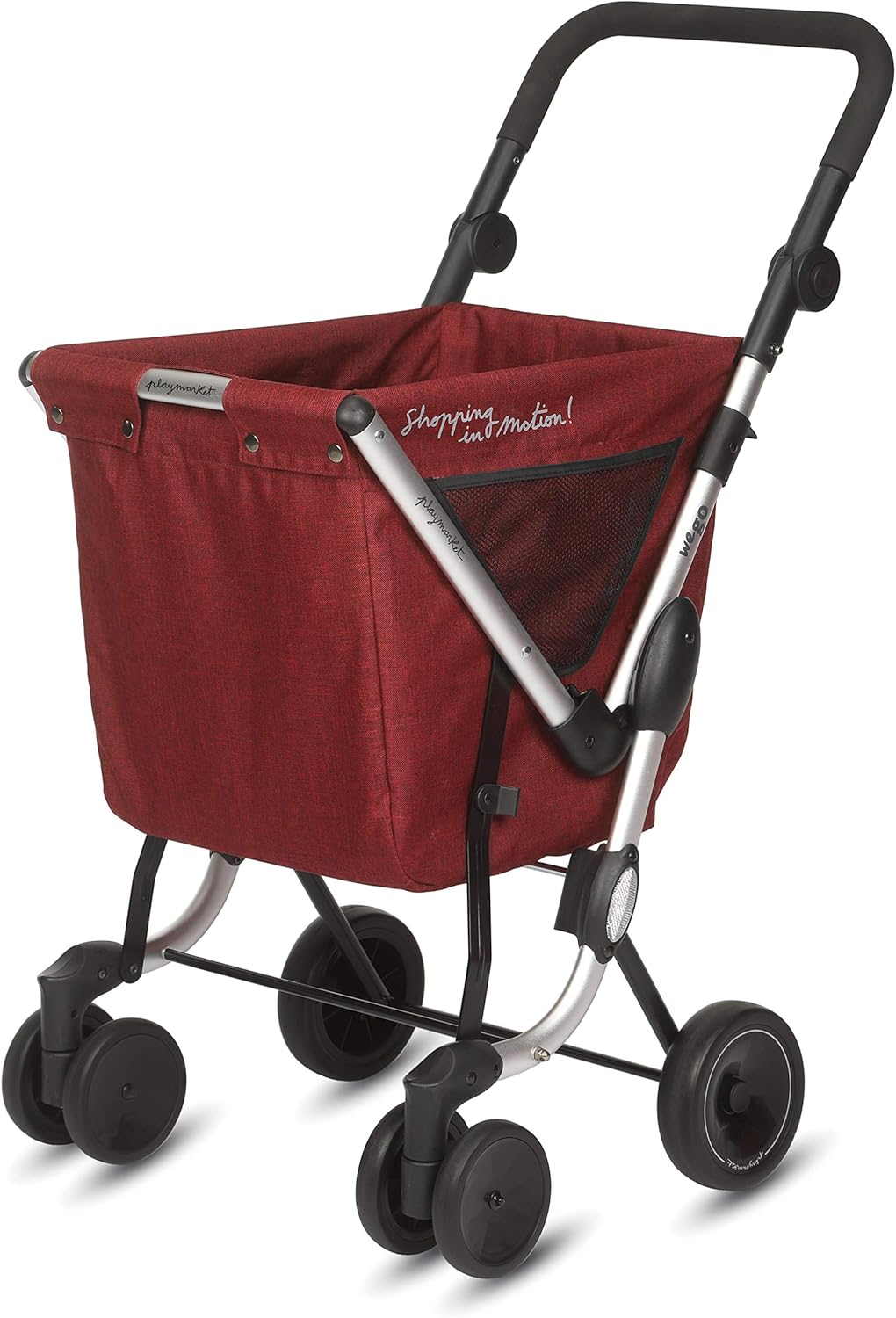 Folding Shopping Cart with Swivel Wheels U8306