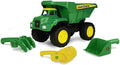 Brown Big Scoop Dump Truck with Sand Tools B785152