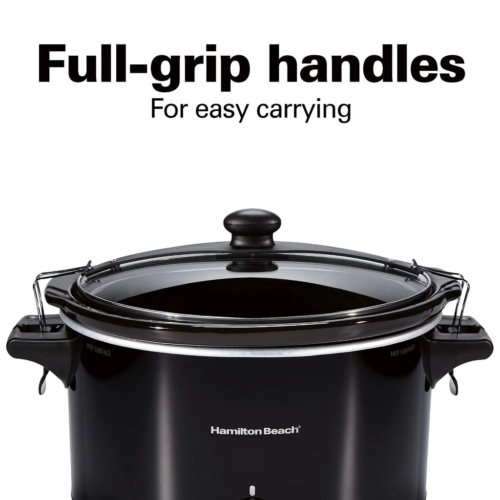 Extra Large 10 Quart Black Slow Cooker K175