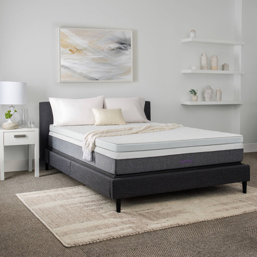 King Memory Foam Mattress Topper with Cover D260