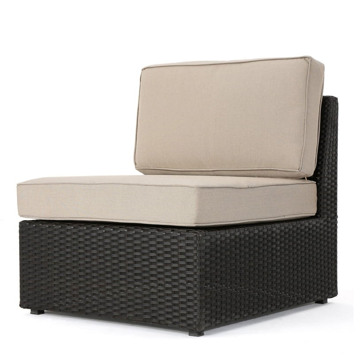 Outdoor 9 Seater Sectional Sofa and Club Chair Chat Set J783