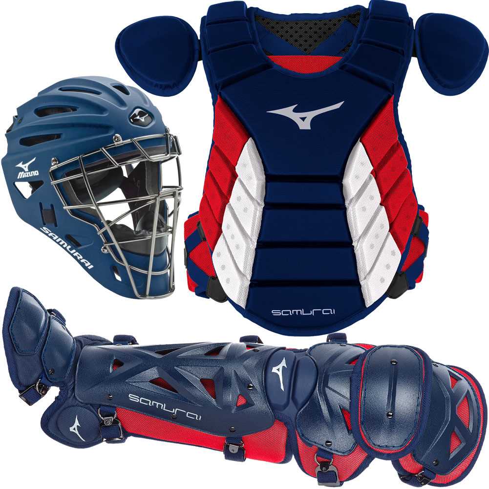 Navy Red Youth Catchers Set N655