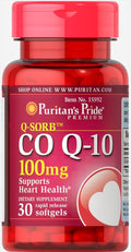 Co Q-10 100 mg Rapid Release Softgels Q343