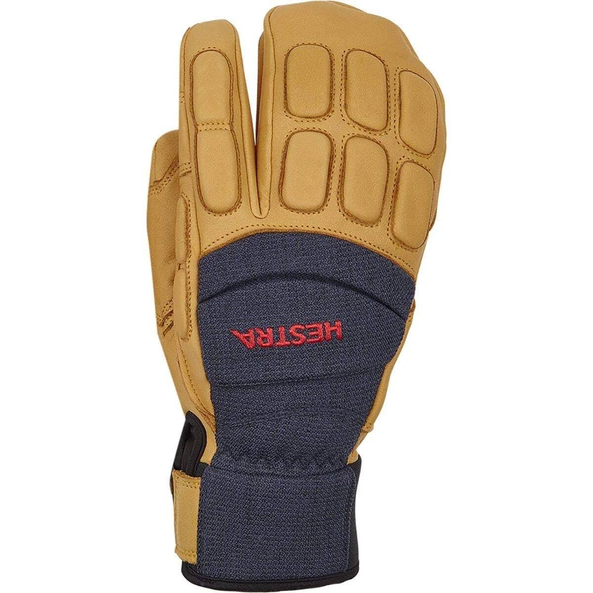 Navy Tan 3-Finger Glove C9473