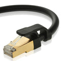 Cat7 Ethernet Patch Cable (100 Feet) Dual-Shielded RJ45 Computer Networking Cord Q253069