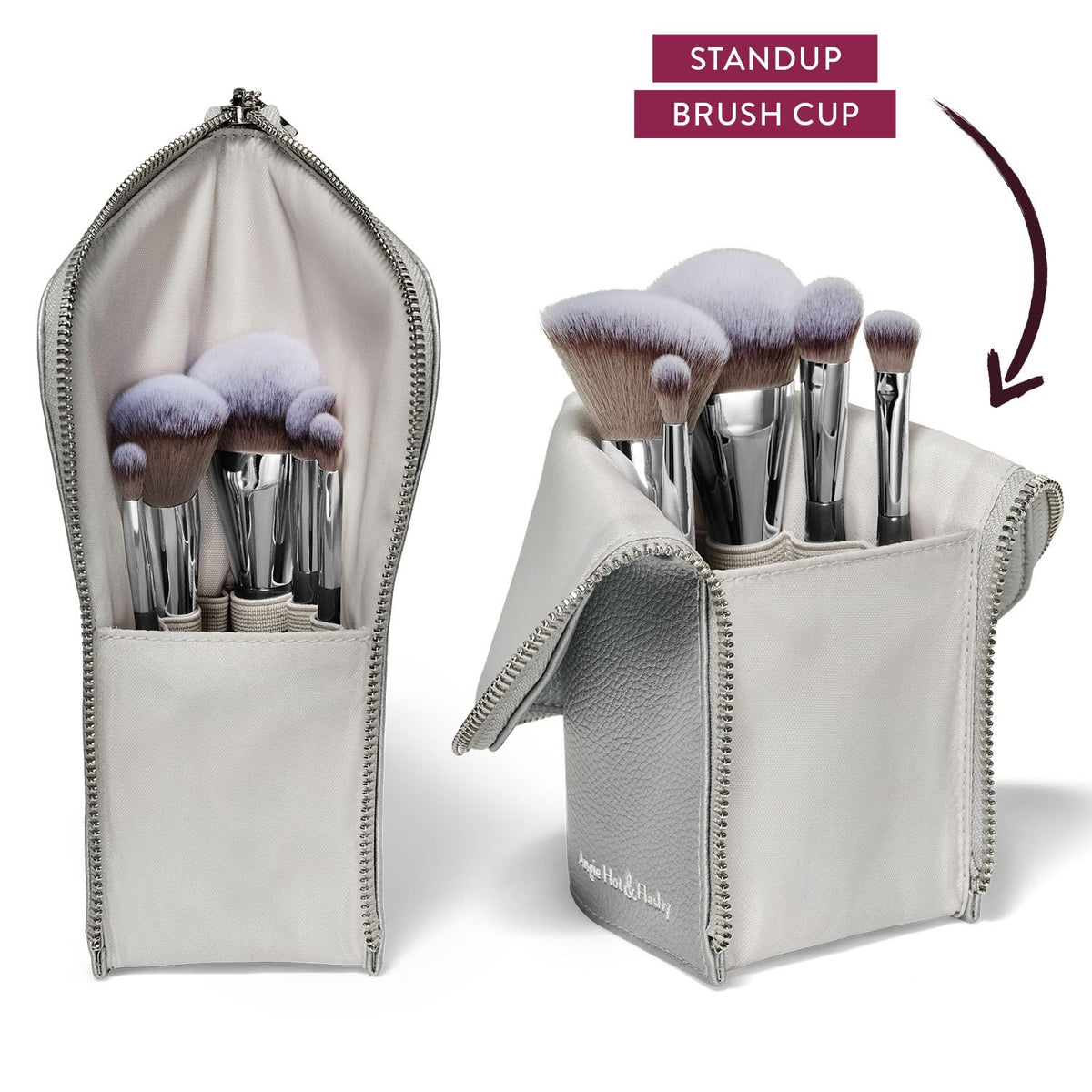 Travel Brush Set with Pouch J734