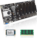 8 GPU Mining Motherboard with 8GB RAM and 128G SSD S237