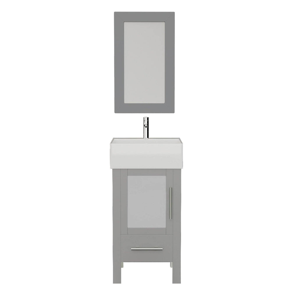 18x22 Vanity Set with Polished Chrome Plumbing L906736