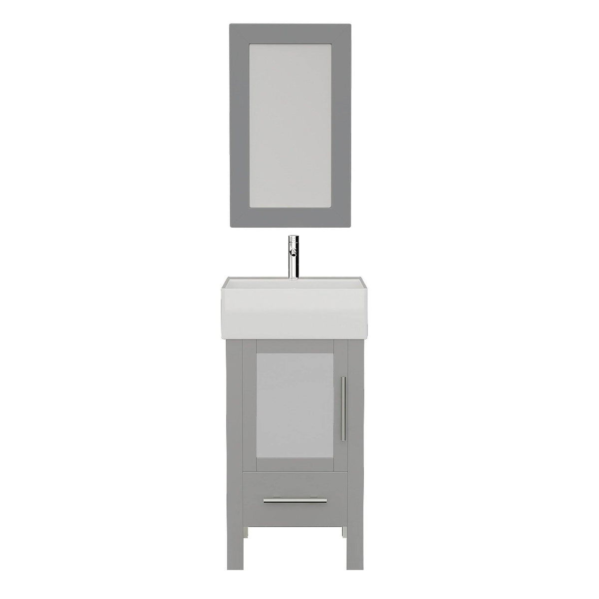 18x22 Vanity Set with Polished Chrome Plumbing L906736