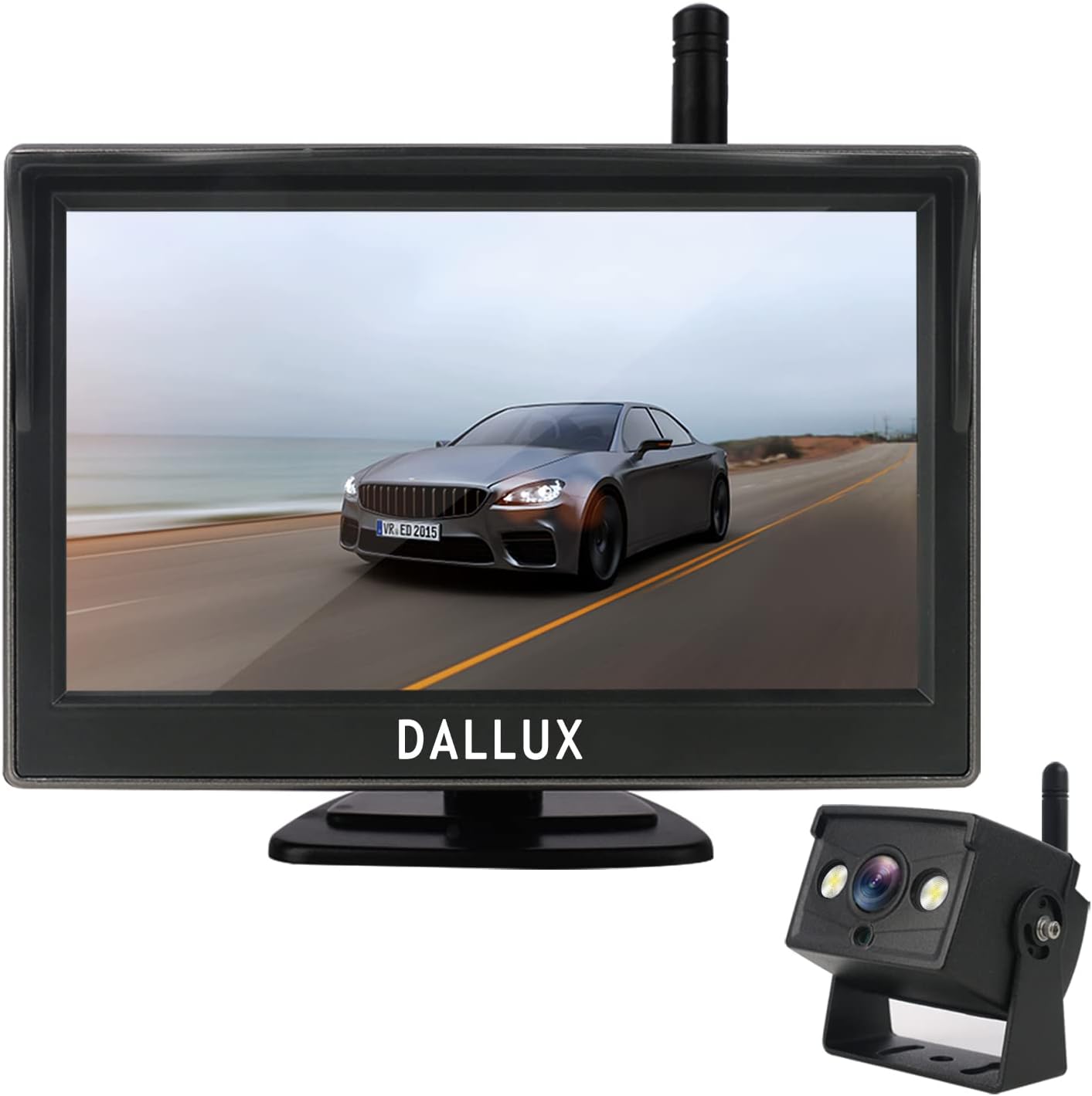 5 Inch 1080P Front/Rear View Wireless Backup Camera Kit R8613