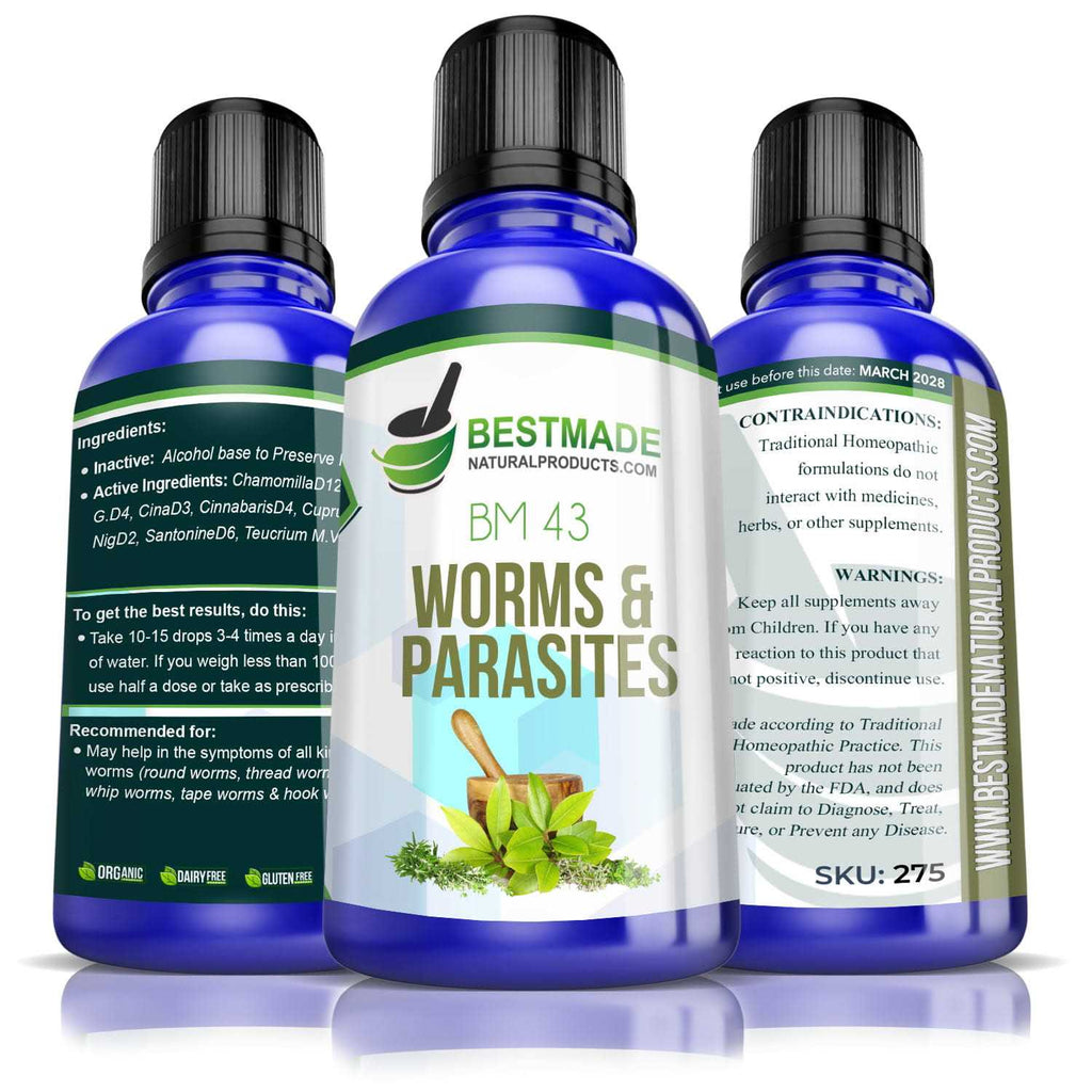 Worms and Parasites Remedy for Humans F213381