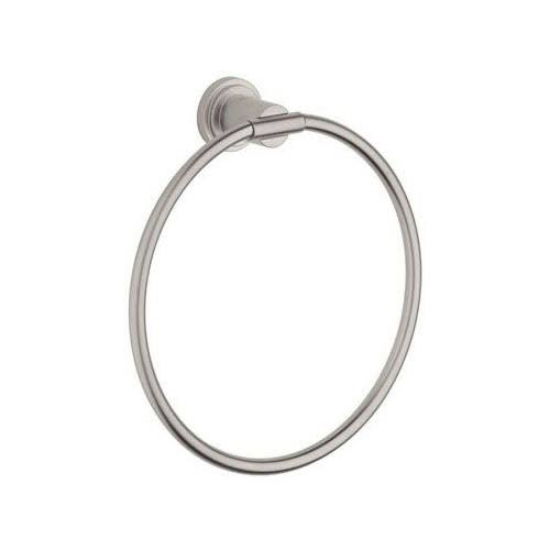 Infinity Satin Nickel Towel Ring C797478